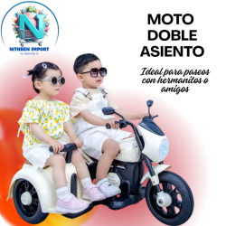 MOTO DOBLE ASIENTO