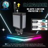 CARGADOR PARA AUTO CON PROYECTOR LED