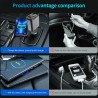 CARGADOR PARA AUTO CON PROYECTOR LED
