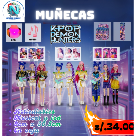 MUÑECA K POP DEMON