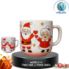 TAZAS NAVIDEÑAS LOSA 610ML 🍵