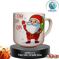 TAZAS NAVIDEÑAS LOSA 610ML 🍵​ (POR MAYOR)