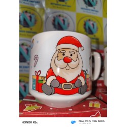 TAZAS NAVIDEÑAS LOSA 610ML 🍵​ (POR MAYOR)