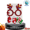 SET LENTES NAVIDEÑOS + GANCHITOS🎀​😎