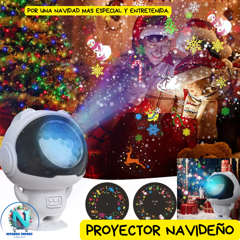 PROYECTOR DE LUCES LED NAVIDEÑAS​🎄​​🎄