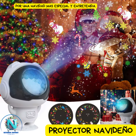 PROYECTOR DE LUCES LED NAVIDEÑAS​🎄​​🎄