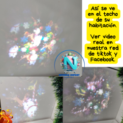 PROYECTOR DE LUCES LED NAVIDEÑAS​🎄​​🎄