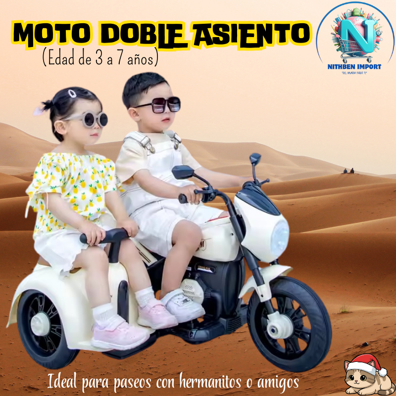 MOTO DOBLE ASIENTO
