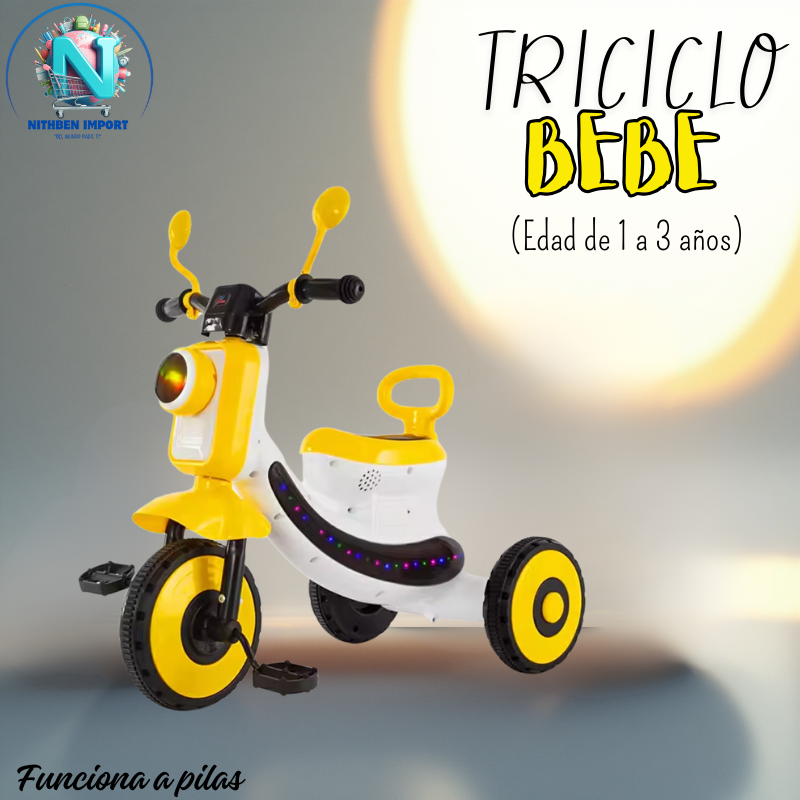 TRICICLO BEBE - PILAS