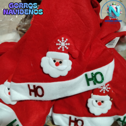 GORRO NAVIDEÑO X UNIDAD🎅