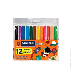 Plumones Jumbo Vinifan x12