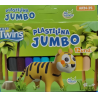 Plastilina Jumbo Twins x 12 und