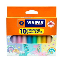 Plastilina pastel vinifan x 10 und