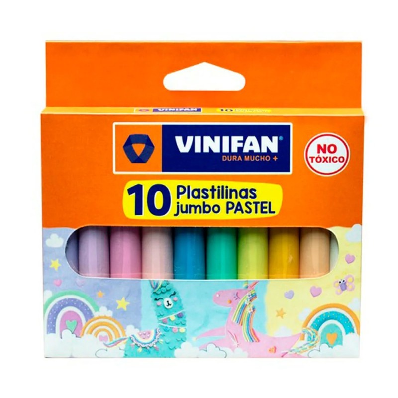 Plastilina pastel vinifan x 10 und