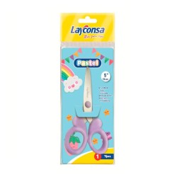 Tijera Layconsa Pastel 5" X 1und
