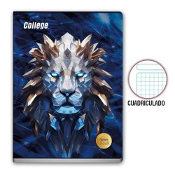 CUADERNO COLLEGE GOLD A-4 RAYADO/CUADR.