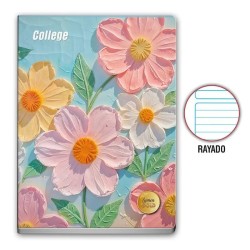 CUADERNO COLLEGE GOLD A-4 RAYADO/CUADR.