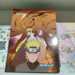 CUADERNO COLLEGE NARUTO